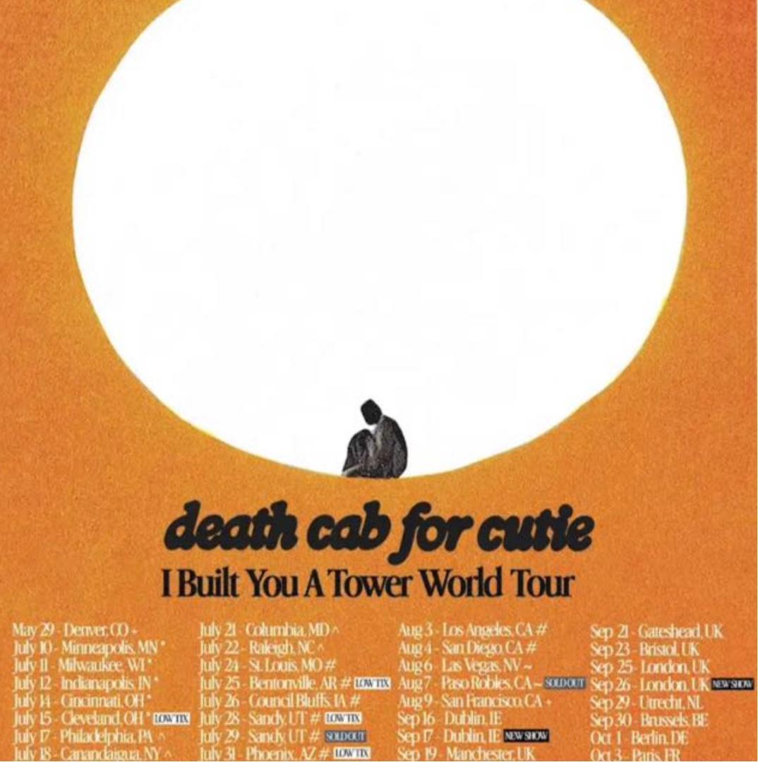 I Built You A Tower World Tour Poster